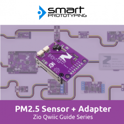 Zio PM 2.5 Air Quality Sensor with Adapter Qwiic Start Guide